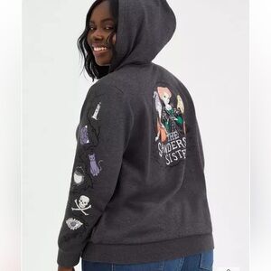 Torrid - Disney Hocus Pocus Sanderson Sisters Hoodie in Charcoal Heather